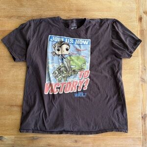 Marvel Pop Captain Carter Brown Graphic Tee